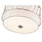 Z-Lite Dalton 3 Light Pendant, Brushed Nickel & White 198-17BN - alternate 5